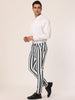 Casual Skinny Color Block Pencil Dress Striped Pants
