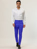 Trendy Flat Front Solid Color Skinny Business Pants