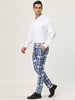 Smart Casual Color Block Bottom Plaid Dress Pants