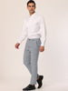 Classic Solid Color Mid Rise Full Length Dress Pants
