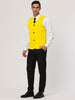 V Neck Sleeveless Two Pockets Button Solid Vest