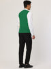 V Neck Sleeveless Two Pockets Button Solid Vest