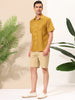 Summer Colorful Striped Short Sleeve Button Shirt