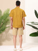 Summer Colorful Striped Short Sleeve Button Shirt