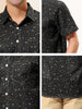 Casual Summer Star Printed Lapel Short Sleeve Shirt