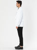 Basic Notch Lapel Solid Color One Button Suit Blazer