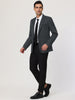 Basic Notch Lapel Solid Color One Button Suit Blazer