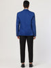 Basic Notch Lapel Solid Color One Button Suit Blazer