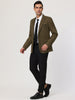 Basic Notch Lapel Solid Color One Button Suit Blazer