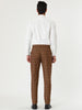 Casual Skinny Plaid Flat Front Business Dress Pants