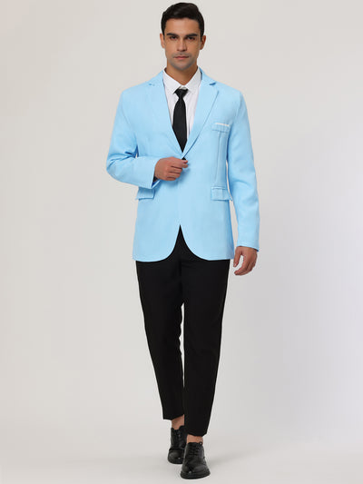 Classic Single Breasted One Button Dress Suit Blazer