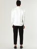 Satin Point Collar Long Sleeve Button Dress Shirts