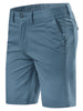 Summer Solid Flat Front Walk Chino Dress Shorts