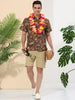Casual Summer Leopard Printed Short Sleeve Shirts