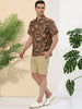 Casual Summer Leopard Printed Short Sleeve Shirts