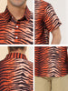 Casual Summer Leopard Print Short Sleeve Shirts