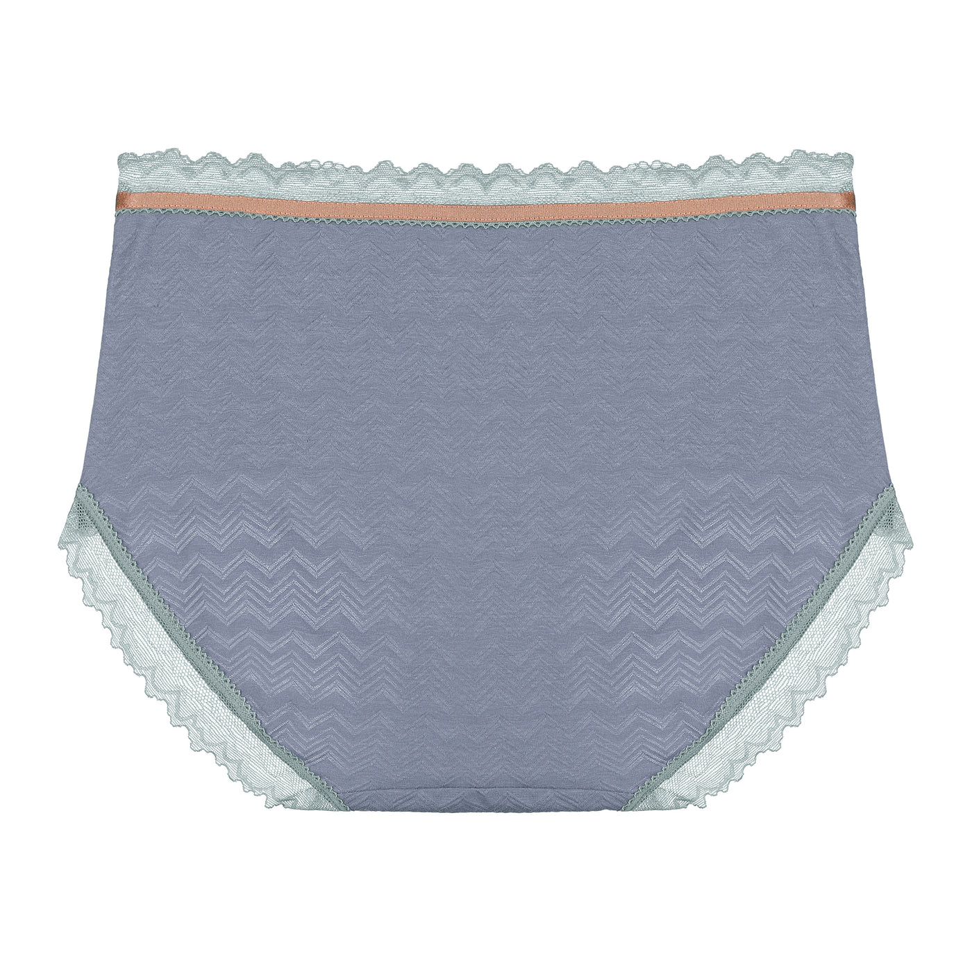 Bublédon Women's Plus Size Lace Trim Cotton Brief Underwear Panties