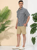 Casual Summer Button Cotton Patchwork Print Shirt