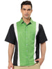 Casual Summer Button Cotton Patchwork Print Shirt
