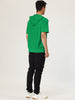 Lightweight Solid Color Zip Up Short Sleeve Hoodies
