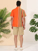Casual Summer Button Cotton Patchwork Print Shirt