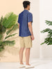Casual Summer Button Cotton Patchwork Print Shirt