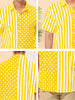 Summer Stripe Polka Dot Patchwork Hawaiian Shirt