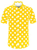 Summer Polka Dot Lapel Short Sleeve Hawaiian Shirt
