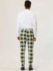 Smart Casual Color Block Bottom Plaid Dress Pants