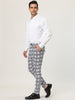 Smart Casual Color Block Bottom Plaid Dress Pants