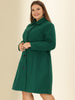 Polyester H Line Winter Single Breasted Coat Jacket