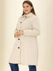 Polyester H Line Winter Single Breasted Coat Jacket