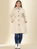 Polyester H Line Winter Single Breasted Coat Jacket