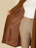 Polyester H Line Winter Single Breasted Coat Jacket