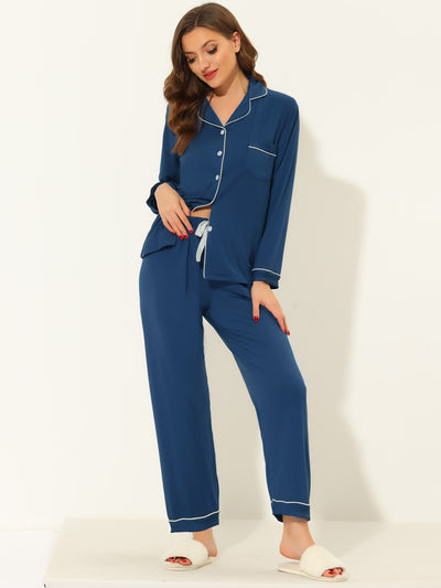 Women's Sleep Shirt Nightwear Sleepwear Lounge Pajama Sets