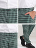 Formal Check Business Trousers Plaid Dress Pants
