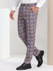 Formal Check Business Trousers Plaid Dress Pants