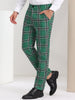 Formal Check Business Trousers Plaid Dress Pants