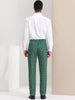 Formal Check Business Trousers Plaid Dress Pants