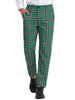 Formal Check Business Trousers Plaid Dress Pants