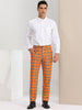 Formal Check Business Trousers Plaid Dress Pants