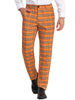 Formal Check Business Trousers Plaid Dress Pants