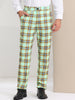Formal Check Business Trousers Plaid Dress Pants