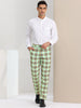 Formal Check Business Trousers Plaid Dress Pants