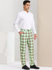 Formal Check Business Trousers Plaid Dress Pants