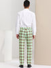 Formal Check Business Trousers Plaid Dress Pants