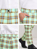 Formal Check Business Trousers Plaid Dress Pants
