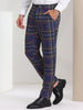 Formal Check Business Trousers Plaid Dress Pants