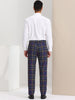 Formal Check Business Trousers Plaid Dress Pants