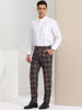 Formal Check Business Trousers Plaid Dress Pants